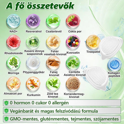 Hivatalos Bolt | 🩹🔴 𝐇𝐞𝐚𝐥𝐫𝐢𝐳𝐞® Moringa · Berberine × NAD+ 10-az-1 Haladó Nano Mikrotű Tapasz (Naponta csak egyszer, látható változás 7 nap alatt) ✅ Elhízás, laza bőr, cukorbetegség, alvási apnoe, ízületi problémák és még több ellen🔴（副本）