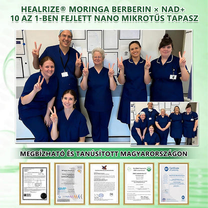 Hivatalos Bolt | 🩹🔴 𝐇𝐞𝐚𝐥𝐫𝐢𝐳𝐞® Moringa · Berberine × NAD+ 10-az-1 Haladó Nano Mikrotű Tapasz (Naponta csak egyszer, látható változás 7 nap alatt) ✅ Elhízás, laza bőr, cukorbetegség, alvási apnoe, ízületi problémák és még több ellen🔴（副本）